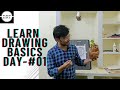 Learn to draw for beginners in hindi  brijesh rawat art  day 01