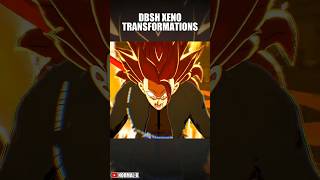 Xeno GOKU TRANSFORMATIONS🔥#goku #dbz #sparkingzero #blackgoku #gohanbeast