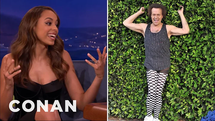 Amber Stevens Takes Richard Simmons' Workout Class...