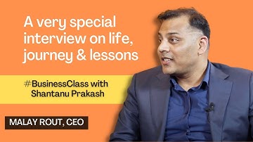 Malay Rout, CEO, InAct in conversation with Shantanu Prakash | BusinessClass