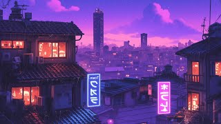 Lofi Hip Hop Beats 🎺 1980s & 90s Retro Vibes & Nostalgic Japanese Town Ambience 🌆 Lofi Rain Playlist
