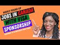 Canadian Employers Hiring International Applicants | Jobs in Canada with Visa Sponsorship