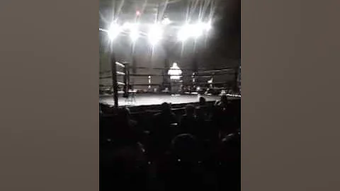 My first boxing match