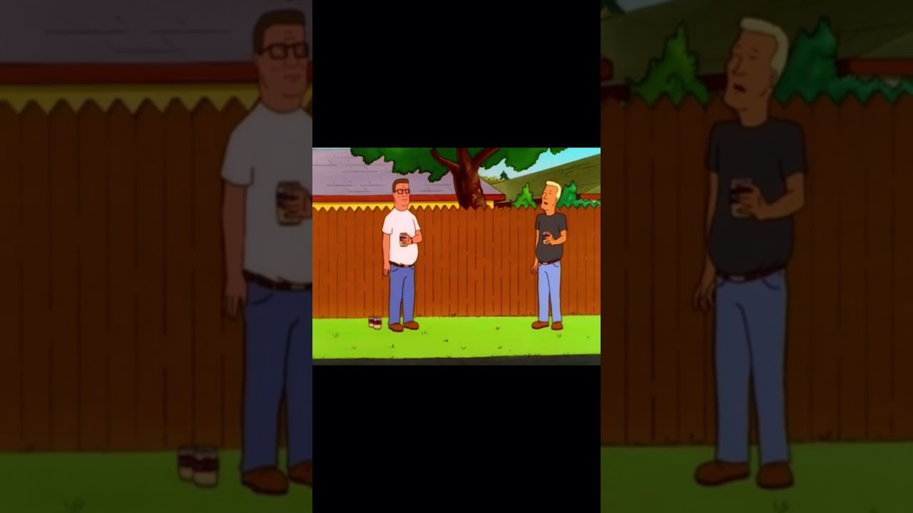 Boomhauer gets angry at Hank