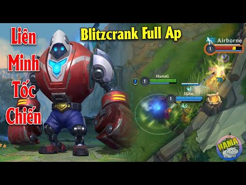 Liên Minh: Tốc Chiến - Blitzcrank Full Ap Combo Đấm + Kéo + Dậm Là Có Mạng | Chơi game liên minh tốc chiến 1 hqdefault