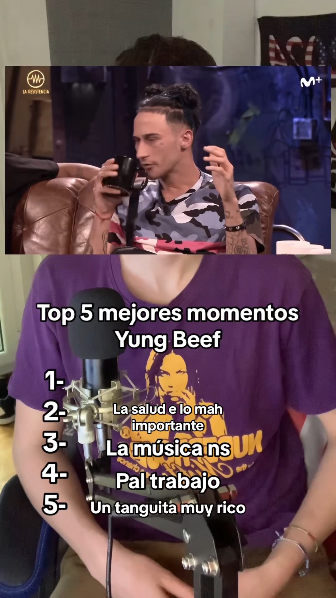 Mejores momentos de Yung Beef #fyp #parati #yungbeef #shorts