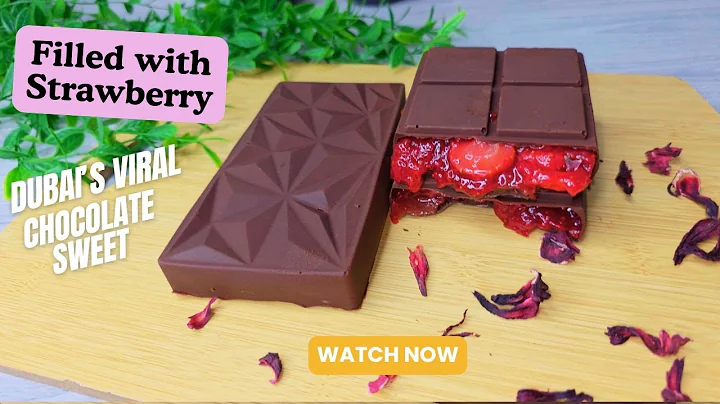 Dubai’s Viral Strawberry Chocolate 🍓🍫 | Trending Dessert Recipe | Pakeezah RoyalRecipes