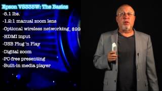 The Epson VS335W Projector Overview presented by Projector Reviews TV