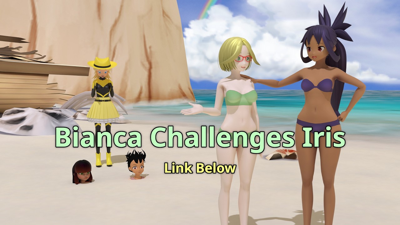 [Blender Pokemon] Bianca Challenges Iris