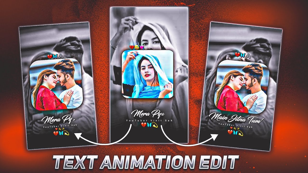 4K+ Full Screen Video editing alight motion| New Reels viral Text Animation Alightmotion |Vinit Sah