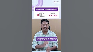 Best EMBEDDED SYSTEMS Training Institute | Prabhanjan R Placed at LGSoft