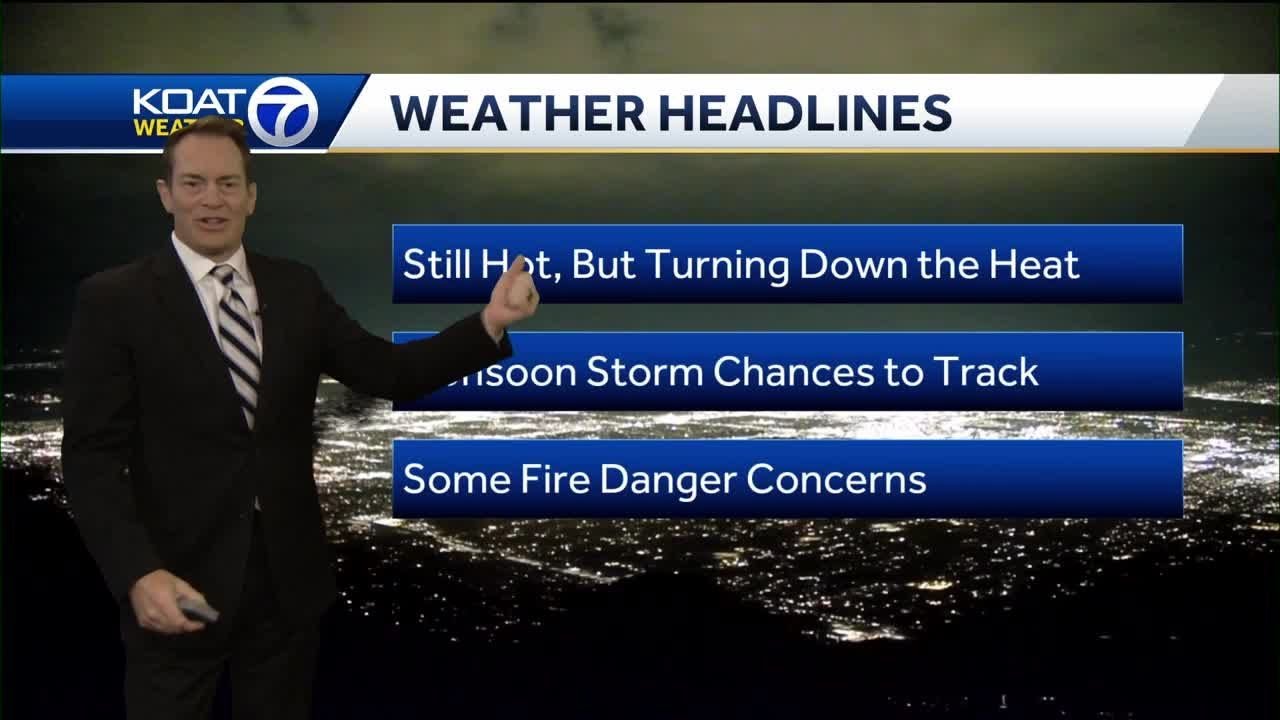 Eric KOAT 7 Weather Forecast for August 7, 2023 - YouTube