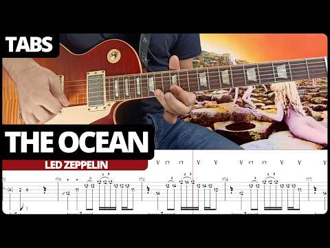 Led Zeppelin | The Ocean | Guitar Tab | Lesson | Cover | Tutorial