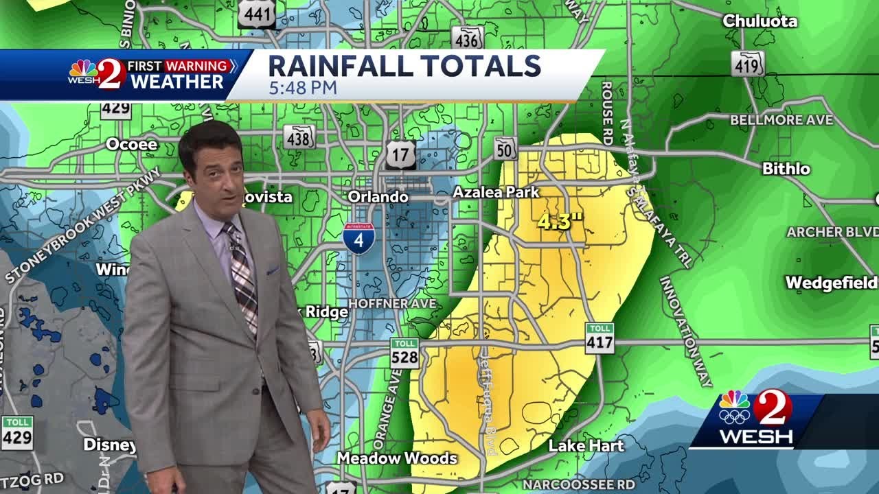 More heavy rain expected Wednesday across Central Florida | September ...