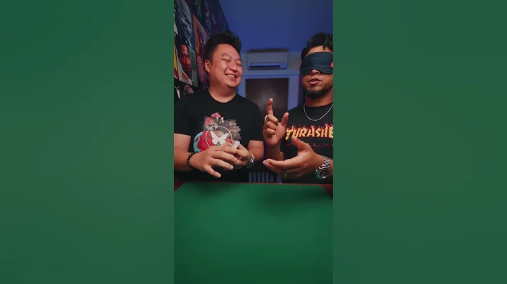 INSANE CARD TRICK DONE BLINDFOLDED! WHAAAT!? @KyleRavin