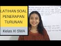 CONTOH SOAL PENERAPAN TURUNAN KELAS XI SMA