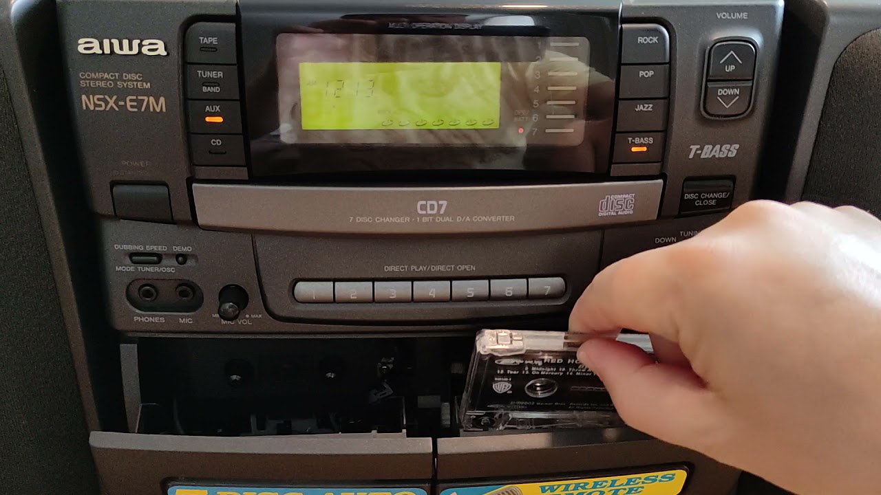 Aiwa NSX-E7M - YouTube