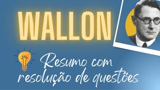 Henri Wallon I Super resumo com resolução de questões