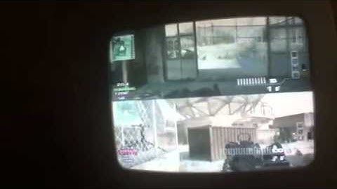 MW3 Split Screen Headshot Hardscope and No Scope