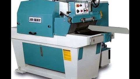 MÁY CHẾ BIẾN GỖ THƯỢNG NGUYÊN - HƯỚNG DẪN VẬN HÀNH MÁY CƯA RONG NHIỀU LƯỠI JM-320