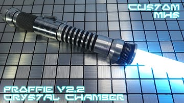 Custom MHS lightsaber (Proffie v2.2 with crystal chamber)