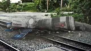 Satellite Crash in La Plata, MO