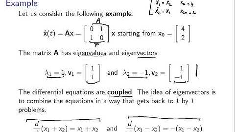 Linear algebra and applications: video 12 Eigenvalues part 2