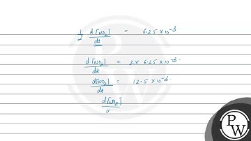 For the reaction N2O5(g)→2NO2(g)+12O2(g) the value of rate of disappearance of N2O5 is giv....