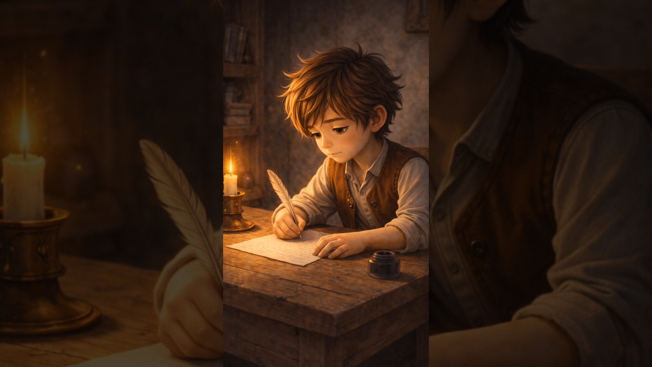 A letter to heaven 👼 l moral story of an orphan boy 🙆‍♂️ 