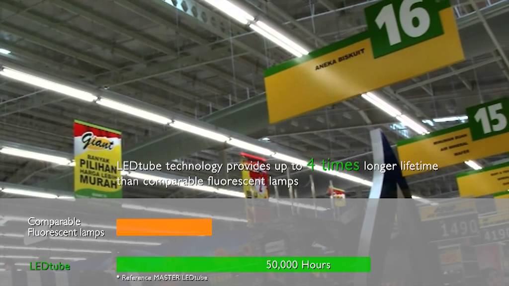 Philips LED tube Video