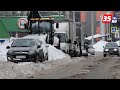 Жителей Вологды просят убирать машины с обочин в связи с графиком очистки улиц от снега