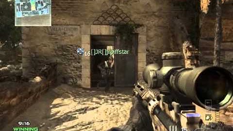 MW3 Quick Scoping on Erosion