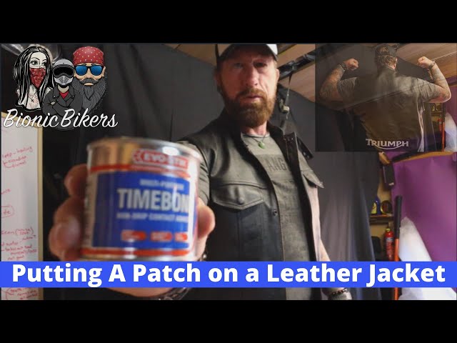 How to Sew Patches on a Leather Vest