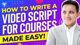 How To Write A Video Script For Courses (MADE EASY!)
