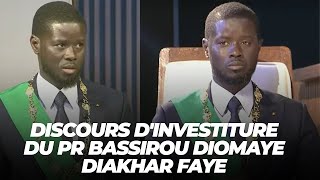 « Je garderais toujours à l'esprit les lourds sacrifices consentis », S.E M. Bassirou Diomaye FAYE