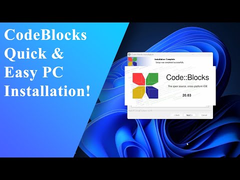 CodeBlocks Installation Guide: Step-by-Step Tutorial for PC (2024)
