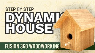 Fusion 360 Beginners for Woodworkers: One-Board Birdhouse