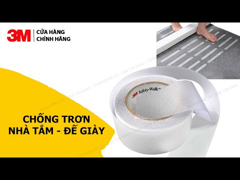 Video Băng keo chống trượt 3M 220 keo chống trơn trượt,... - youtube