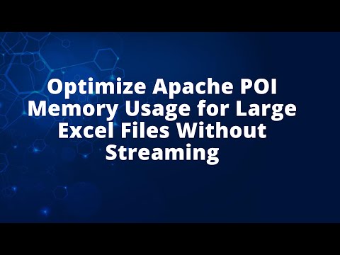 Optimize Apache POI Memory Usage for Large Excel Files Without Streaming