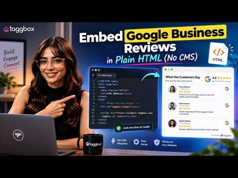 How to Add Google Reviews to HTML Website in 2026 (FREE)