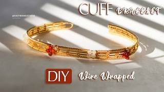 Make Your Own High-End Wire Cuff Bracelet | DIY Wire Jewelry