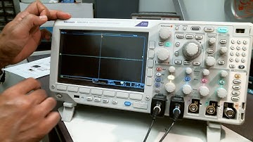 MDO3014 Scope. Capturing your first signal