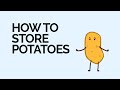 How to Store Potatoes