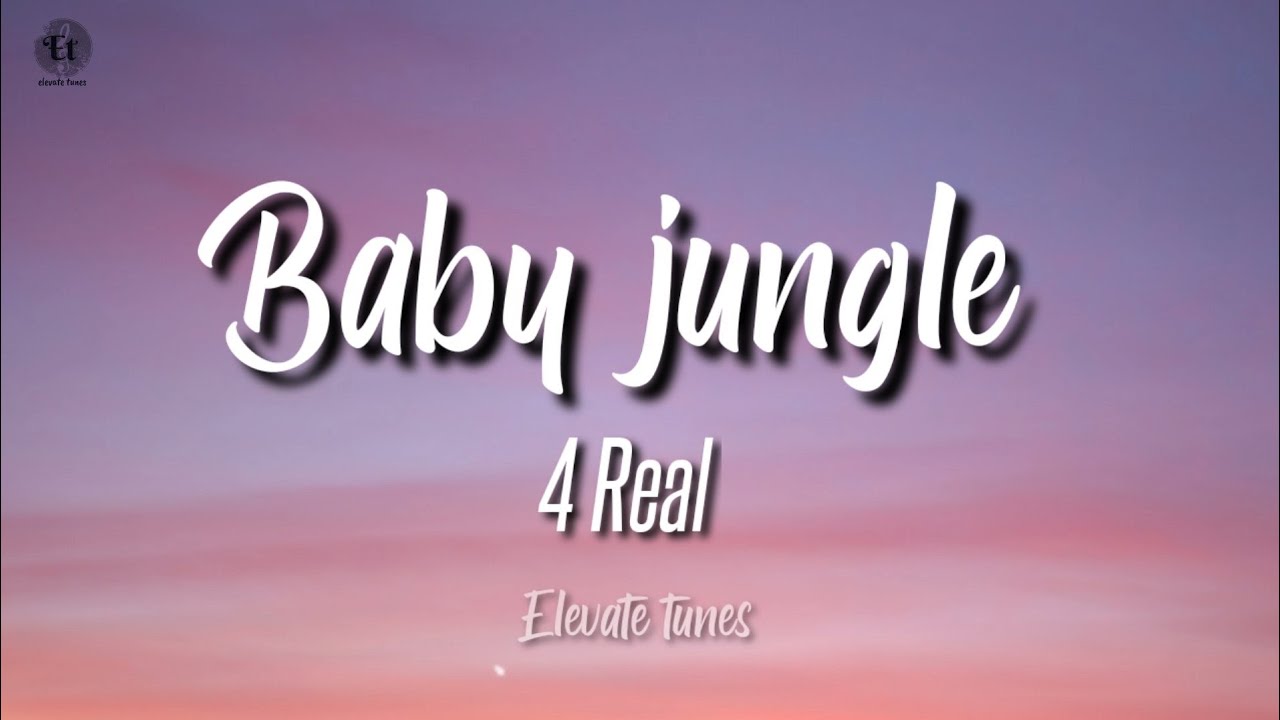 Baby Jungle - 4 Real (Lyrics) | i'm in the hood 4 real