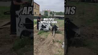 Skid Steer Attachments Demo – Auger, Trencher, Breaker, Mower | JRD