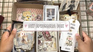 DIY Ephemera Box | Ways to Store Away Your Ephemera