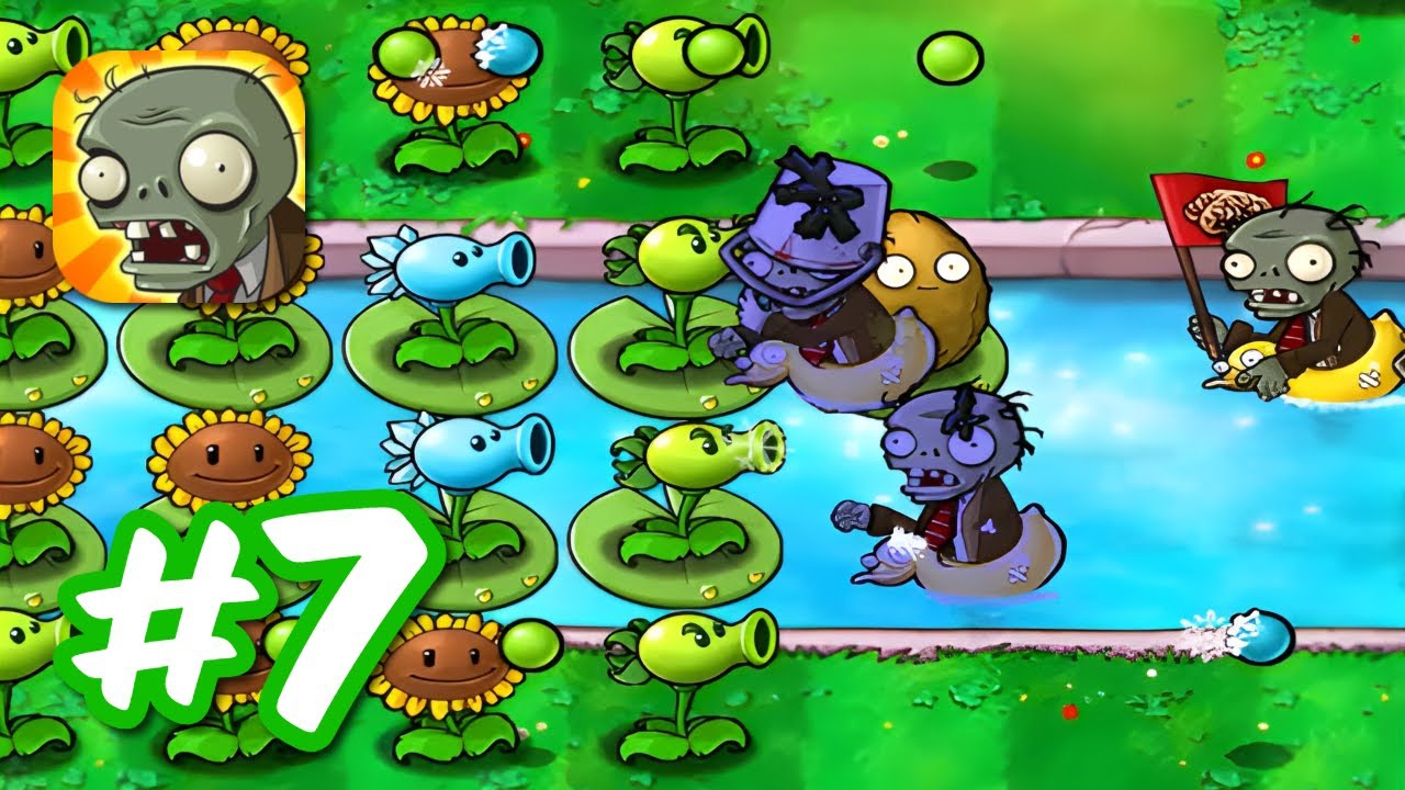 Plants Vs. Zombies Gameplay - Playthrough Part 7 (Android, iOS) - YouTube