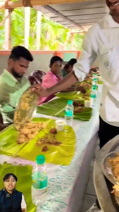 Suasana kondangan di india tamu bebas makan nambah sepuasnya