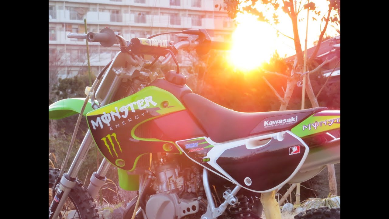 KX65がやってきた！男☆Kawasaki ミニモトクロッサー！ - YouTube