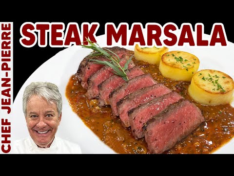 Steak Marsala | Chef Jean-Pierre